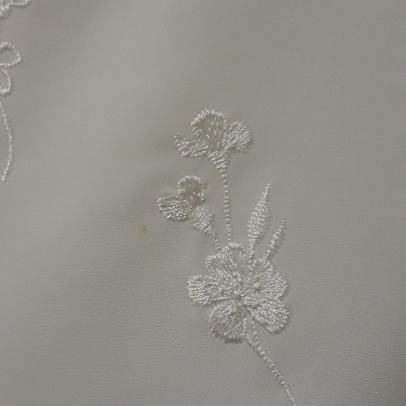 Women's Appranza White Dress Blouse Size SP - Picture 4 of 5